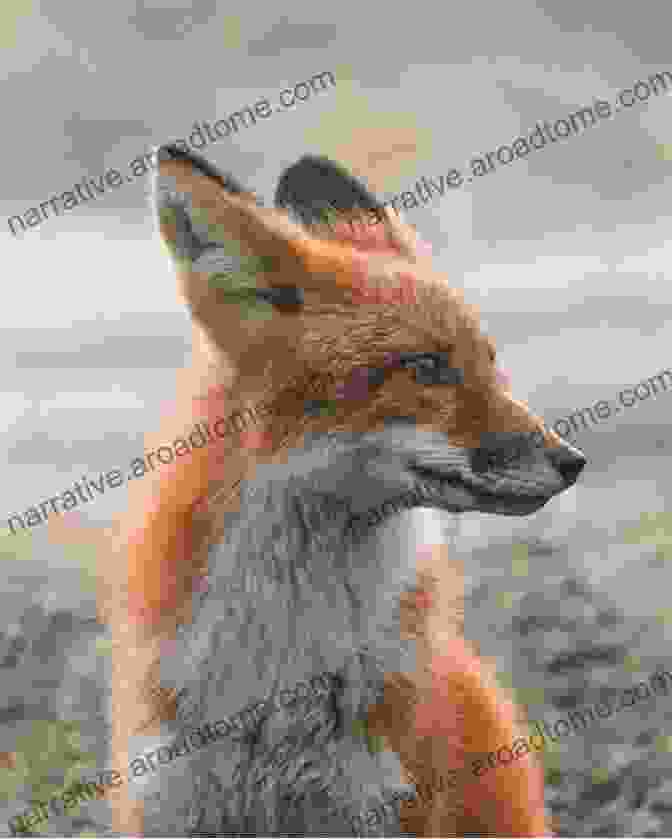 A Close Up Of A Curious Fox, Its Eyes Gleaming With Intelligence Walks In Nature: A Wonder Of Discovery