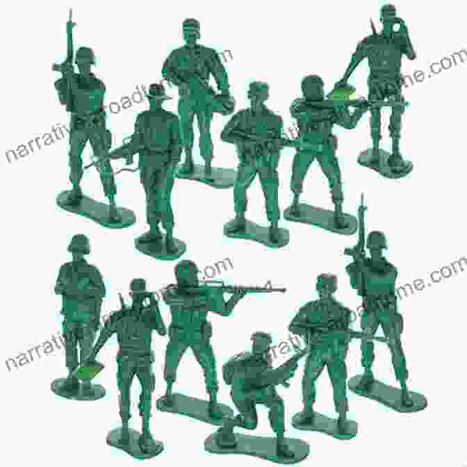 A Collection Of Toy Soldiers Standing At Attention A Little Boy S Treasure Chest