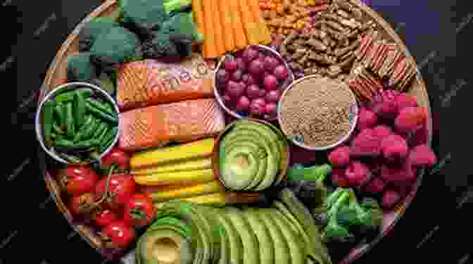 A Colorful Plate Of Fruits, Vegetables, Whole Grains, And Lean Protein Advanced Human Nutrition