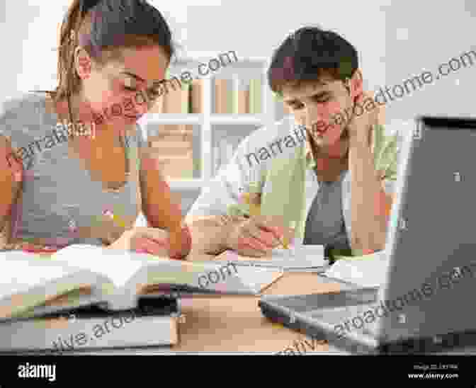 A Couple Studying Together In A Medical School Library, Symbolizing The Challenges And Rewards Of Intimate Relationships In Medical School. Intimate Relationships In Medical School: How To Make Them Work (Surviving Medical School 5)