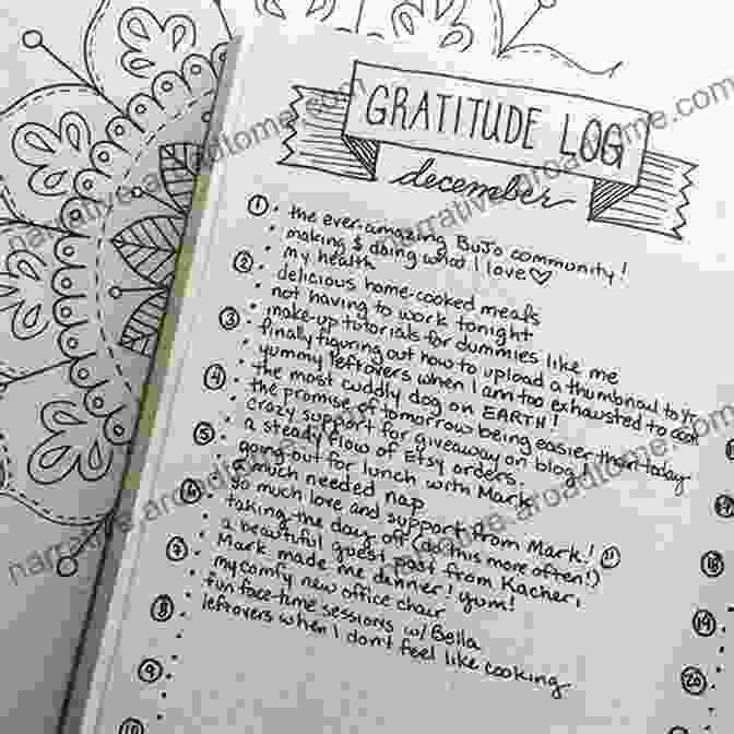 A Gratitude Journal Filled With Handwritten Entries Happy Go Lucky: DIY Methods To Attain True Happiness And Boost Your Productivity