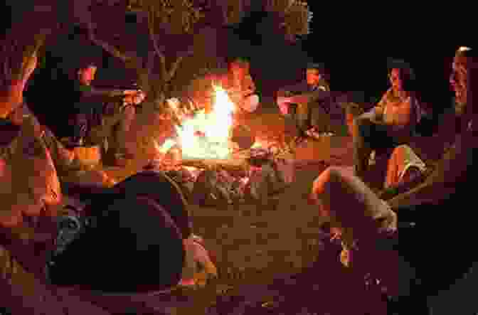 A Group Of People Gathered Around A Campfire, Sharing Stories And Laughter President Me: The America That S In My Head