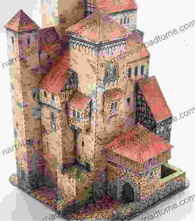 A Intricate Papercraft Model Of A Castle Hemp Bracelets And More: Easy Instructions For More Than 20 Designs