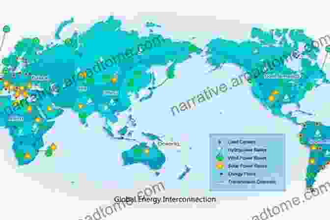 A Map Of An Interconnected Energy Grid, Symbolizing The Global Interconnectedness Of Renewable Energy Systems. Harness It: Renewable Energy Technologies And Project Development Models Transforming The Grid (ISSN)