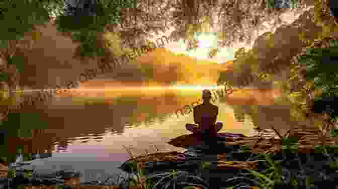 A Person Meditating By A Tranquil Stream, Surrounded By Lush Greenery Walks In Nature: A Wonder Of Discovery