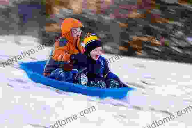 A Photograph Of Children Sledding What Is Snow? Adam James