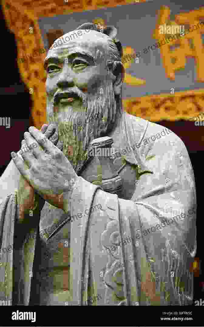 A Statue Of Confucius Sitting And Teaching The Immobile Empire Alain Peyrefitte