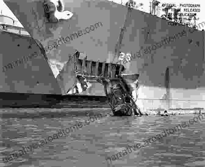 A Warship Damaged In Battle, Its Crew Working To The Navy Of World War II 1922 1947 (The U S Navy Warship Series)