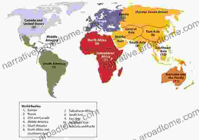 A World Map Showcasing The Diverse Regions And Geographical Features Covered In The Book Concepts And Regions In Geography, Seventh Edition The World Today: Concepts And Regions In Geography 7th Edition