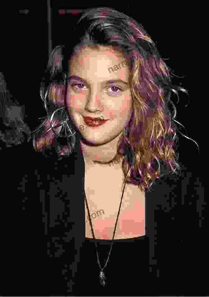 A Young Drew Barrymore, Eyes Filled With Determination Find It In Everything Drew Barrymore