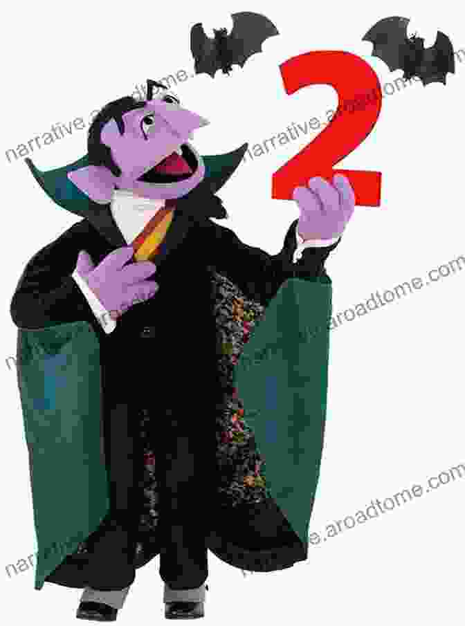 Count Von Count With A Twinkle In His Eye, Counting With Passion The Count (Sesame Street Friends)