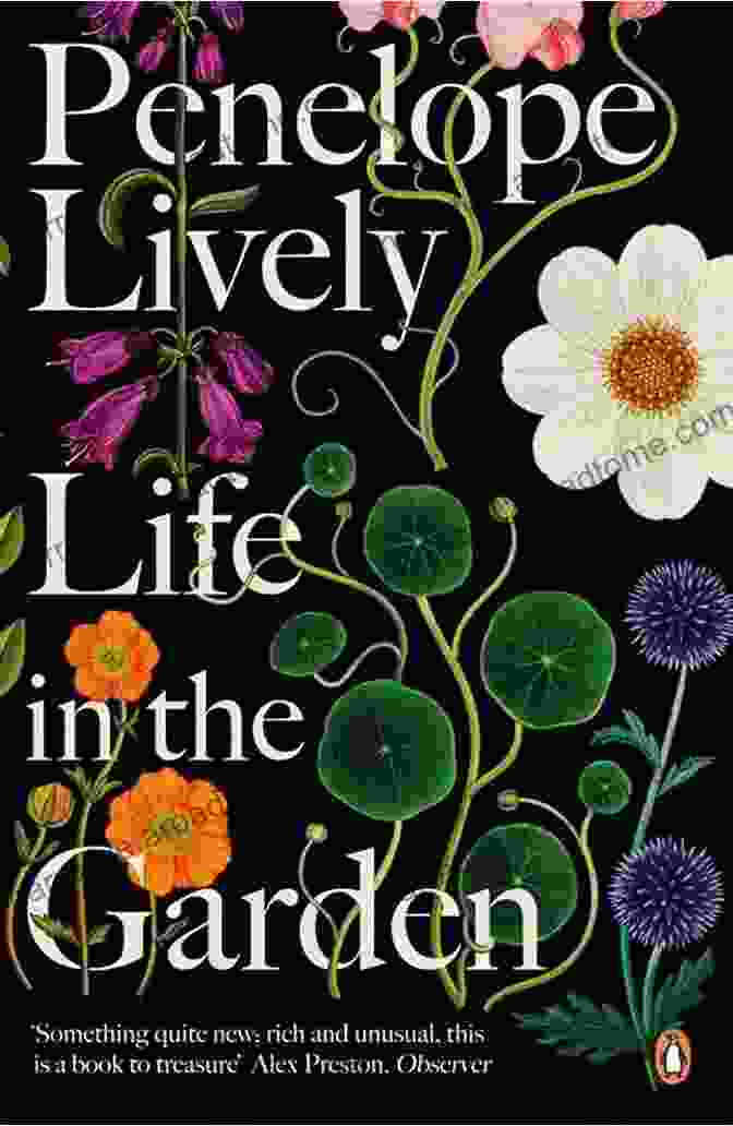 Cover Image Of Penelope Lively's 'Life In The Garden,' Featuring A Lush Garden With A Woman Reading Underneath A Tree Life In The Garden Penelope Lively