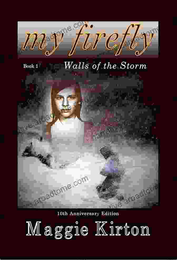 Cover Of The Book 'My Firefly Walls Of The Storm' Featuring A Firefly Illuminating A Stormy Sky My Firefly: Walls Of The Storm