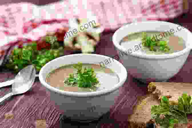 Creamy Mushroom Soup With Thyme Nordic Pescatarian Diet Cookbook: 2 In 1: Over 150 Recipes For Learning How To Cook Fish And Seafood In The Nordic Way