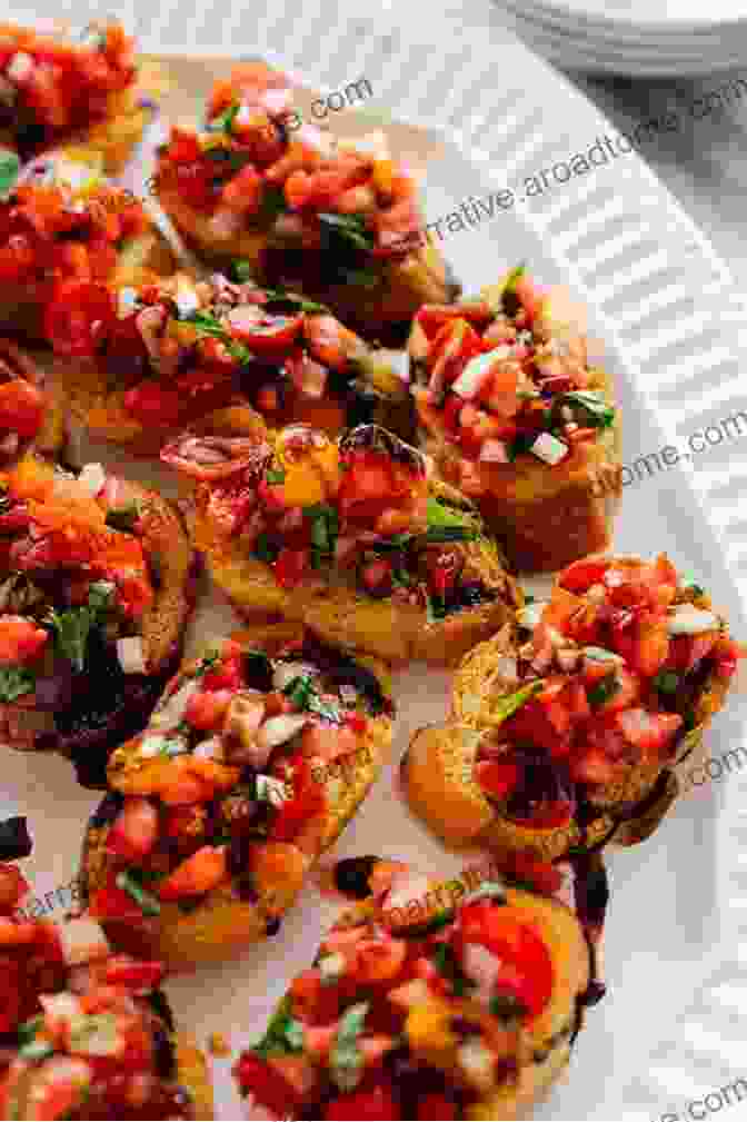 Crispy Alpo Bruschetta Topped With Fresh Tomatoes, Basil, And A Drizzle Of Olive Oil 72 Ways To Prepare ALPO And Love It