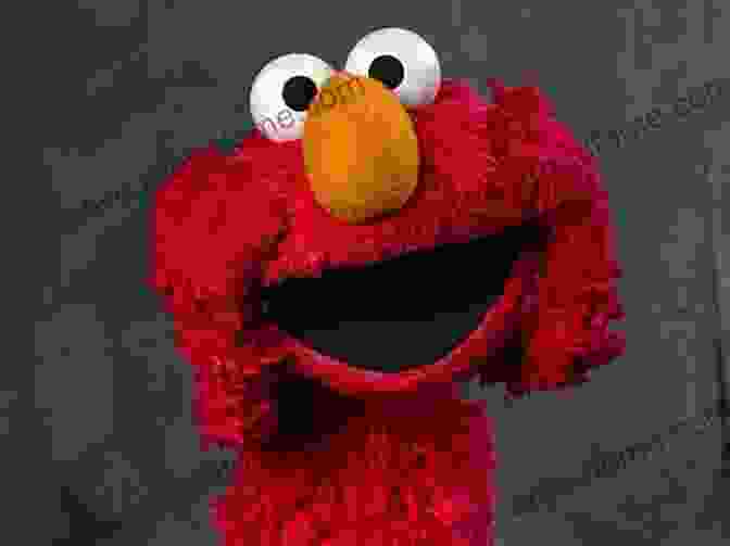 Elmo With His Cheerful Smile And Wide Open Eyes, Embracing The Joy Of Life The Count (Sesame Street Friends)