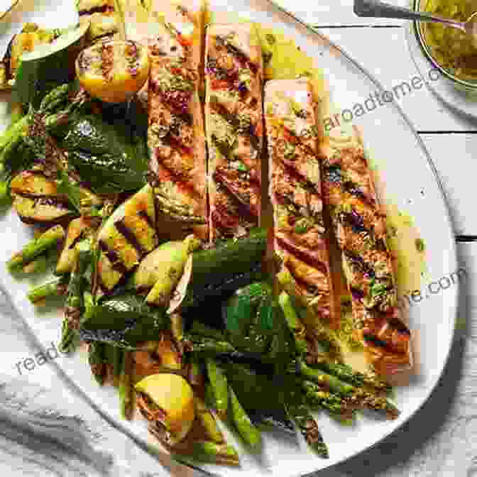 Grilled Salmon With Roasted Vegetables Gut Health Heal Your Gut To Heal Your Body: An Easy Guide And 50 Recipes To Improve Your Health