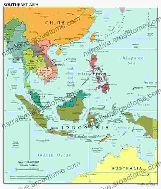 Map Of Southeast Asia Highlighting Key Geopolitical Players Southeast Asia In The New International Era