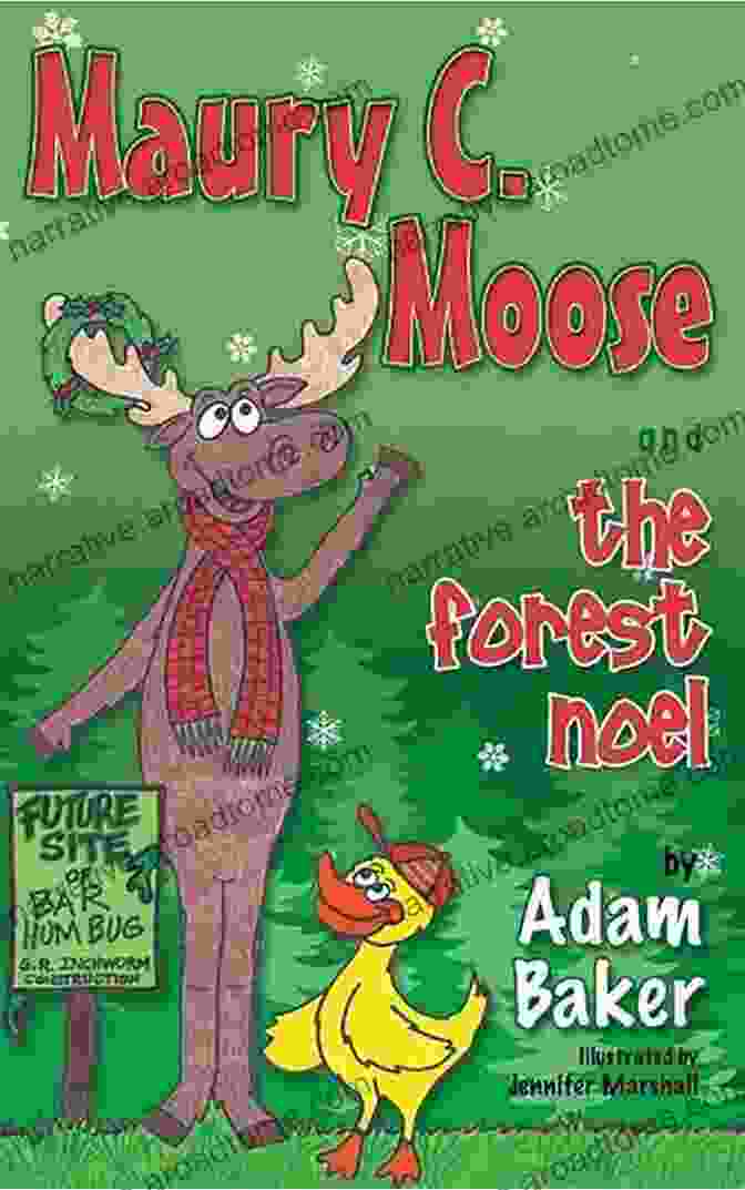 Maury Moose And The Forest Noel Book Cover Maury C Moose And The Forest Noel