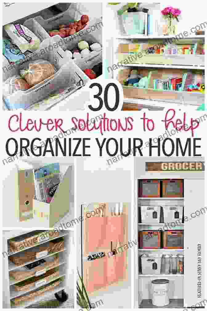 Over 350 Simple Solutions To Organize Your Home In No Time Book Cover Organization Hacks: Over 350 Simple Solutions To Organize Your Home In No Time