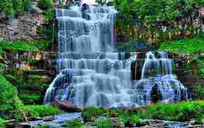 Peaceful Mountain Scene, With A Waterfall Cascading Through Lush Greenery Mercy S Rain: An Appalachian Novel