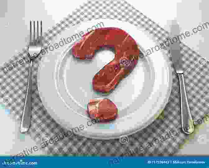 Person Holding A Plate Of Food With Question Marks Around It, Representing Confusion About Food Sensitivities Elimination Diet: How To Identify A Food Allergy Food Intolerance Or Food Sensitivity Through The Elimination Diet Process