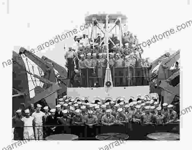 Sailors Gathered On The Deck Of A Warship, Facing The Horizon. The Navy Of World War II 1922 1947 (The U S Navy Warship Series)