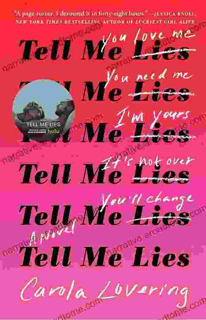 Tell Me No Lies Book Cover Featuring A Group Of Teenagers Huddled Together, Their Faces Obscured By Shadows Tell Me No Lies Adele Griffin