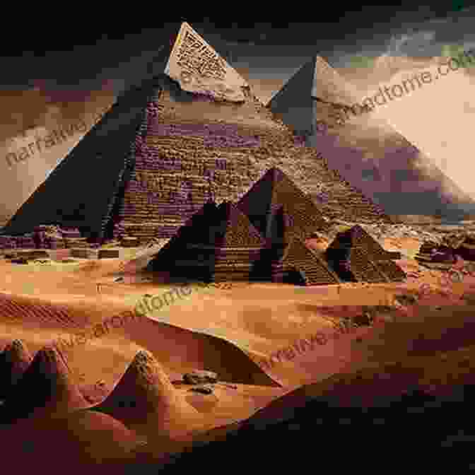 The Ancient Great Pyramid Of Giza, A Testament To The Ingenuity Of The Ancient Egyptians Three Faces Of Beauty: Casablanca Paris Cairo