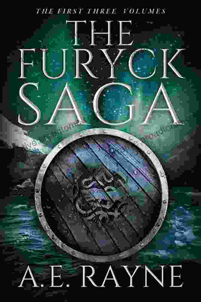 The Furyck Saga Book Cover, Depicting A Group Of Heroes Battling Against A Horde Of Monsters The Burning Sea: An Epic Fantasy Adventure (The Furyck Saga 2)