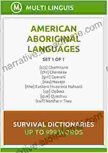 American Languages Survival Dictionaries (Set 1 Of 1)