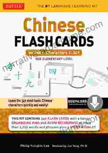 Chinese Flash Cards Kit Ebook Volume 1: HSK Levels 1 2 Elementary Level: Characters 1 349 (Online Audio For Each Word Included)