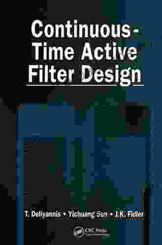 Continuous Time Active Filter Design (Electronic Engineering Systems 12)