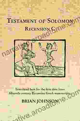 The Testament Of Solomon: Recension C